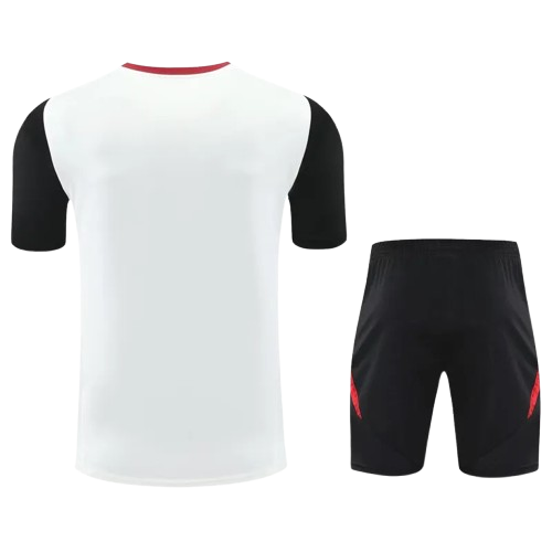 25-26 Man Utd White Training Short Suit
