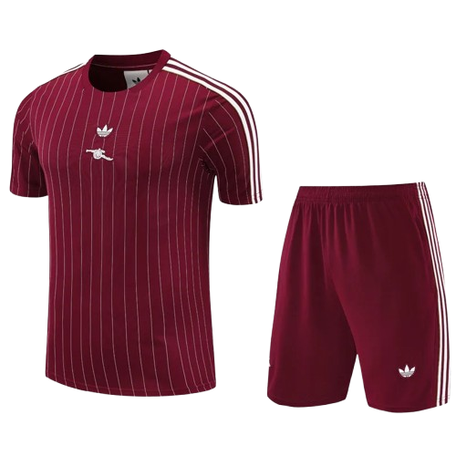 25-26 Arsenal Jujube Red Training Short Suit