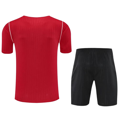 25-26 Man Utd Red Training Short Suit