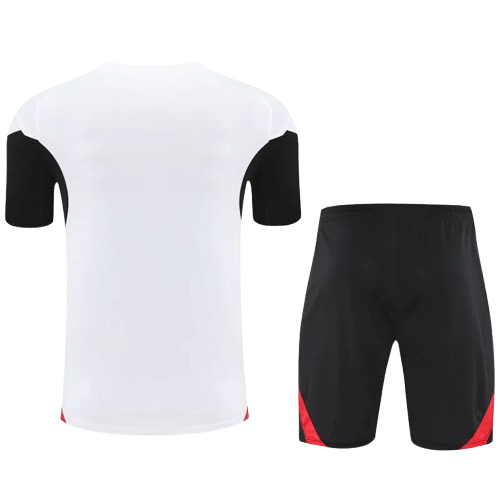 25-26 Man Utd White Training Short Suit