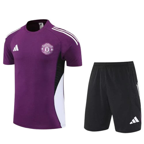 25-26 Man Utd Purple Training Short Suit