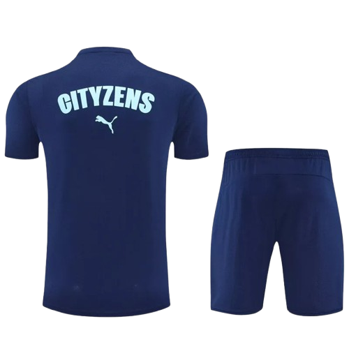 25-26 Man City Royal Blue Training Short Suit