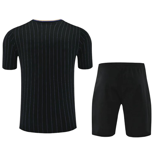 25-26 Man Utd Black Training Short Suit