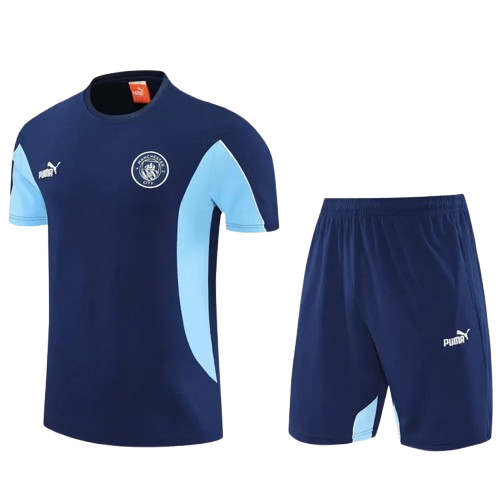 25-26 Man City Royal Blue Training Short Suit