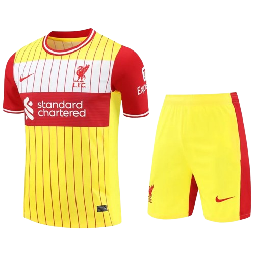 24-25 Liverpool Yellow Training Short Suit