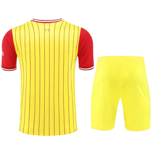 24-25 Liverpool Yellow Training Short Suit