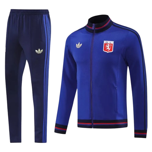 25-26 Lyon Royal Blue Jacket Tracksuit