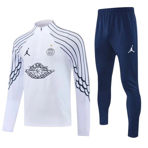 25-26 PSG White Jacket Tracksuit