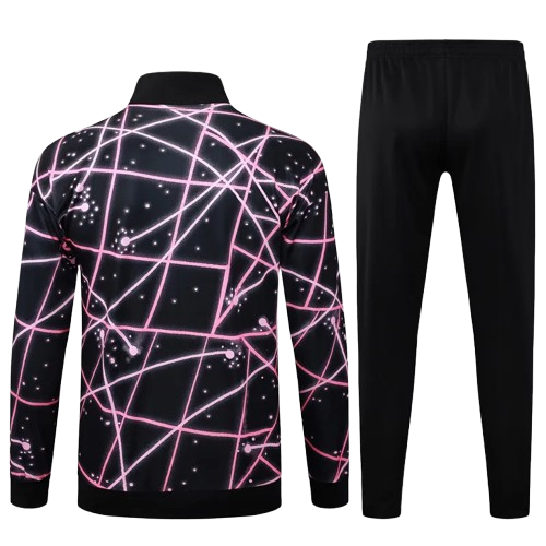 25-26 PSG Black Jacket Tracksuit