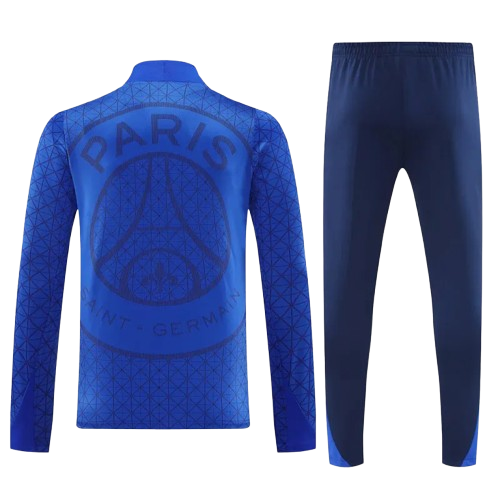25-26 PSG Fancy Blue Half Pull Tracksuit
