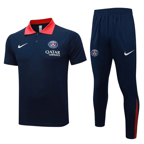 25-26 PSG Royal Blue Polo Tracksuit