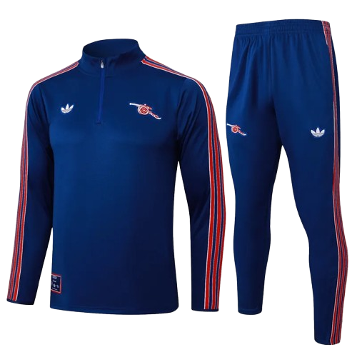 25-26 Arsenal Royal Blue Half Pull Tracksuit
