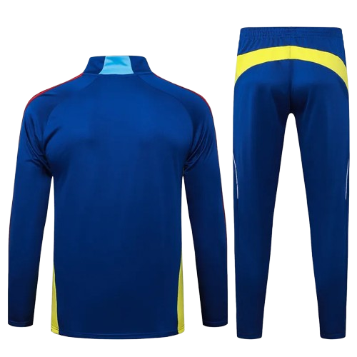 25-26 Arsenal Royal Blue Half Pull Tracksuit