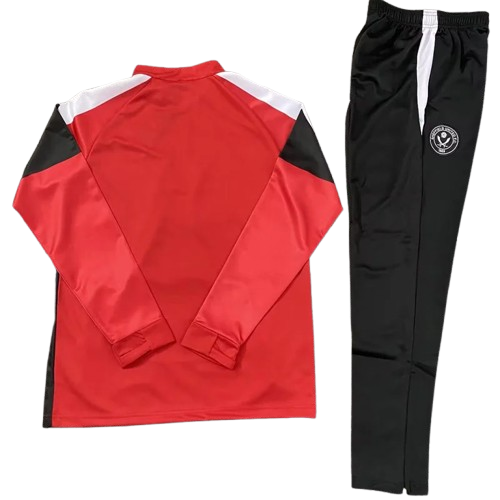 25-26 Sheffield United Red Half Pull Tracksuit