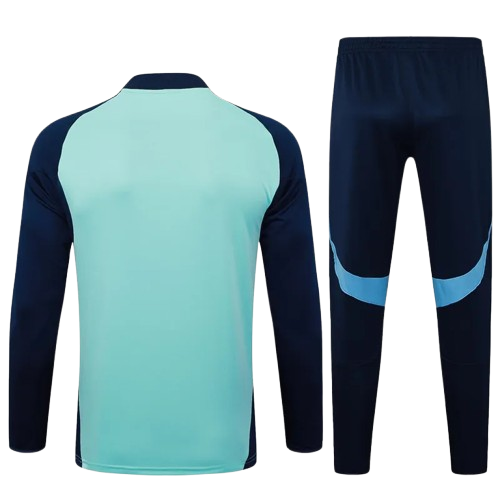 25-26 Arsenal Light Green Half Pull Tracksuit