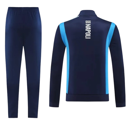 25-26 Napoli Black Jacket Tracksuit