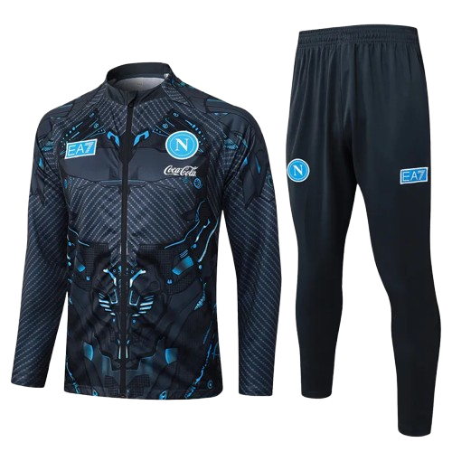25-26 Napoli Dark Grey Jacket Tracksuit