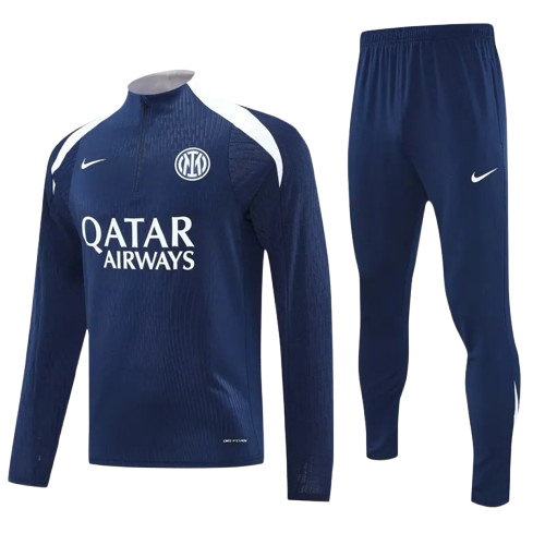 25-26 Inter Milan Royal Blue Half Pull Tracksuit