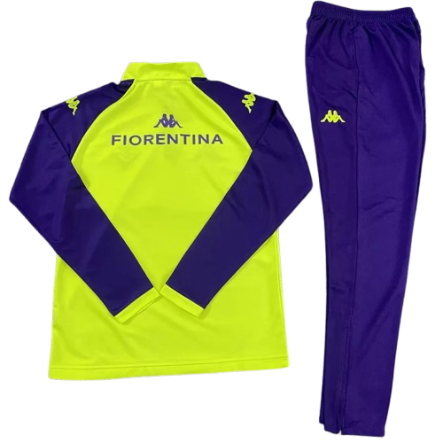 25-26 Fiorentina Green Half Pull Tracksuit