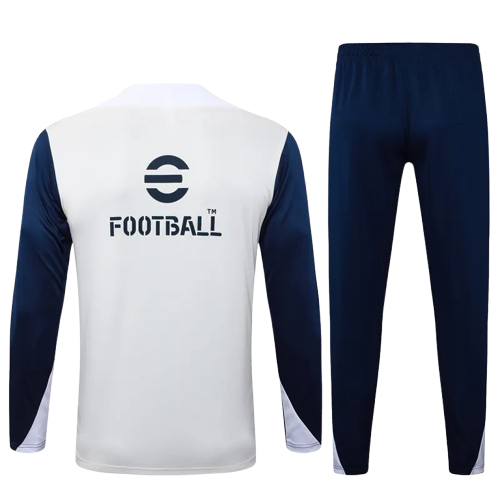 25-26 Inter Milan White Half Pull Tracksuit