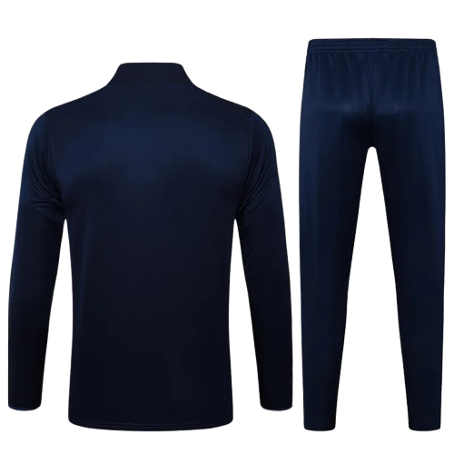 25-26 Juventus Royal Blue Half Pull Tracksuit