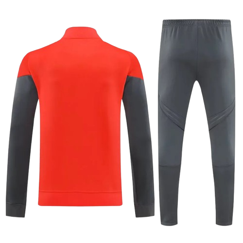 25-26 Bayern Orange Jacket Tracksuit