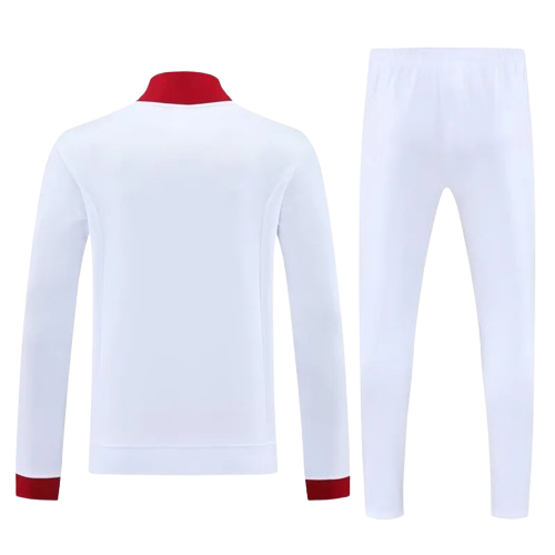25-26 Bayern White Jacket Tracksuit