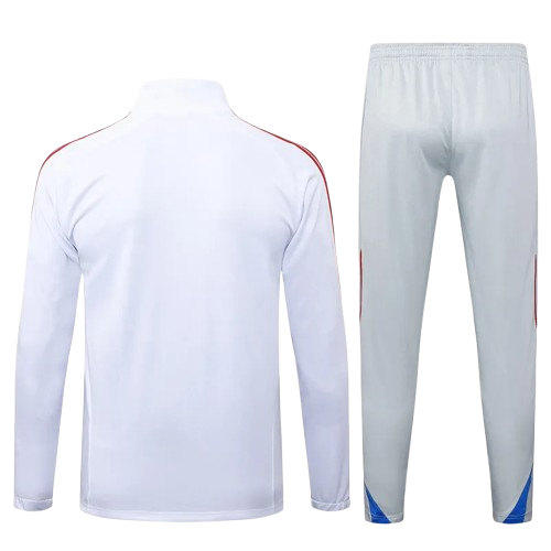 25-26 Bayern White Jacket Tracksuit