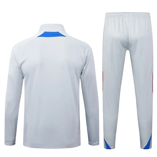 25-26 Bayern Light Gray Jacket Tracksuit