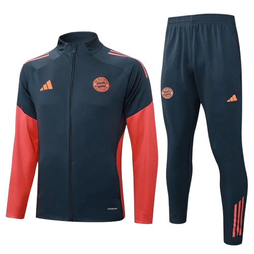 25-26 Bayern Dark Gray Jacket Tracksuit