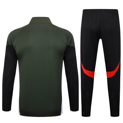 25-26 Bayern Dark Green Jacket Tracksuit