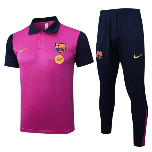 25-26 Barcelona Purple Polo Tracksuit
