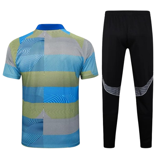 25-26 Real Madrid Blue Polo Tracksuit