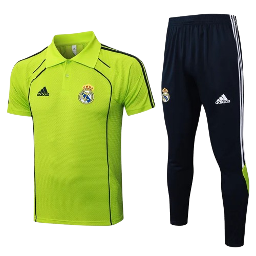 25-26 Real Madrid Green Polo Tracksuit