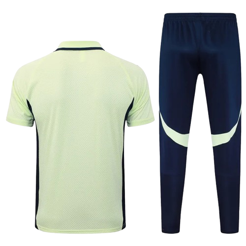 25-26 Real Madrid Light Green Polo Tracksuit