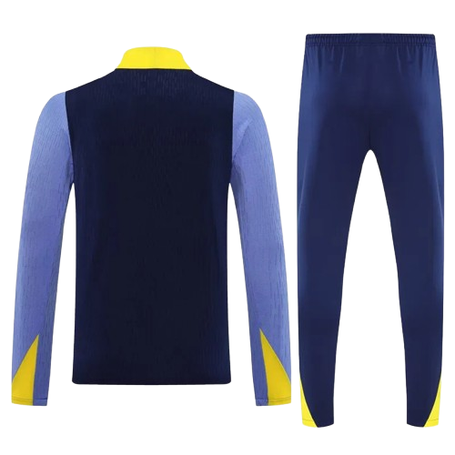25-26 Atlético de Madrid Royal Blue Half Pull Tracksuit