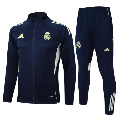 25-26 Real Madrid Royal Blue Jacket Tracksuit
