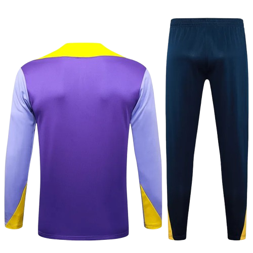 25-26 Atlético de Madrid Purple Half Pull Tracksuit