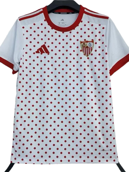 25-26 Sevilla White Training Shirt