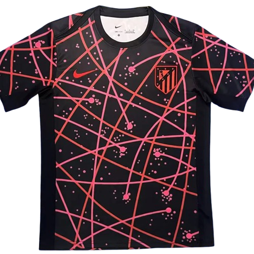 25–26 Atlético de Madrid Red Black Training Shirt