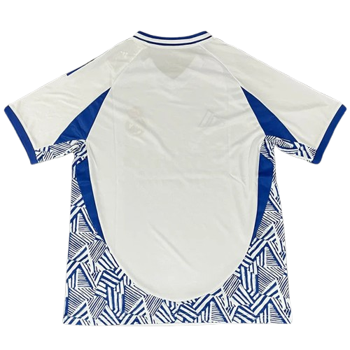 25-26 Real Madrid Blue White Training Shirt
