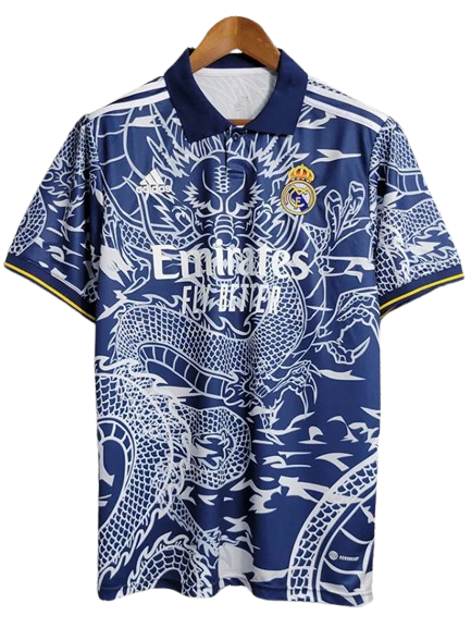 2023 Real Madrid Special Edition Blue Fans Training Shirt