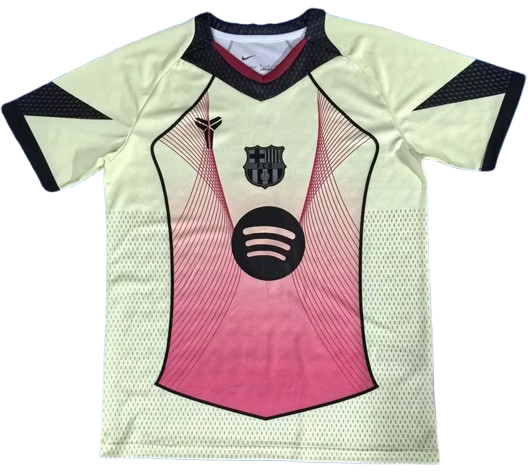 25-26 Barcelona Light Yellow Concept Edition Training Shirt