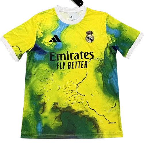 25-26 Real Madrid Yellow Special Edition Training Shirt
