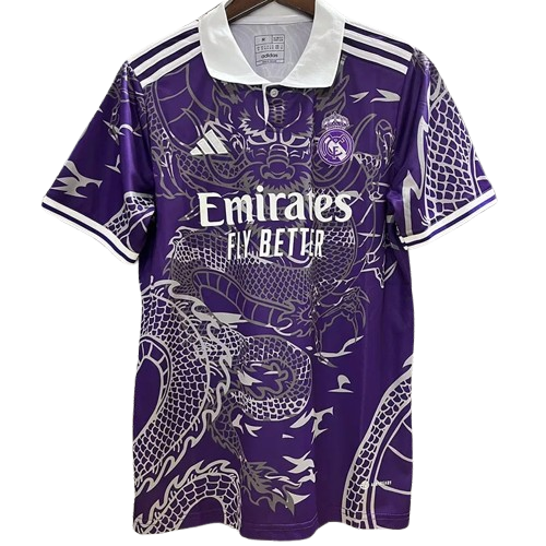 2023 Real Madrid Purple White Special Edition Training Shirt