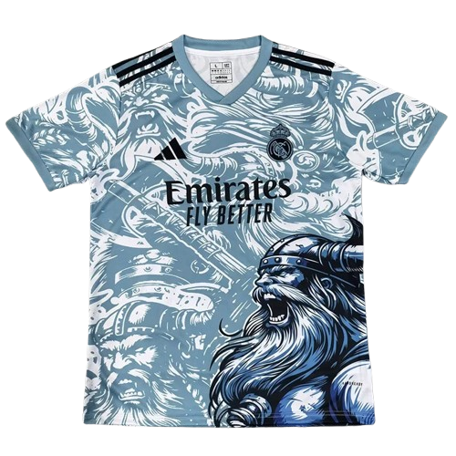 25-26 Real Madrid Blue Special Edition Training Shirt