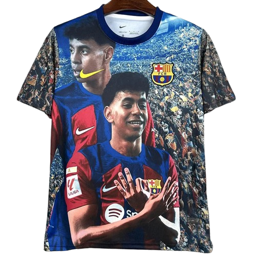 25-26 Barcelona LAMINE YAMAL #10 Special Edition Training Shirt