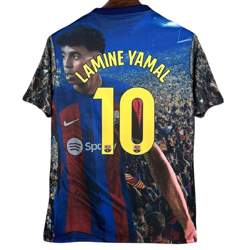 25-26 Barcelona LAMINE YAMAL #10 Special Edition Training Shirt