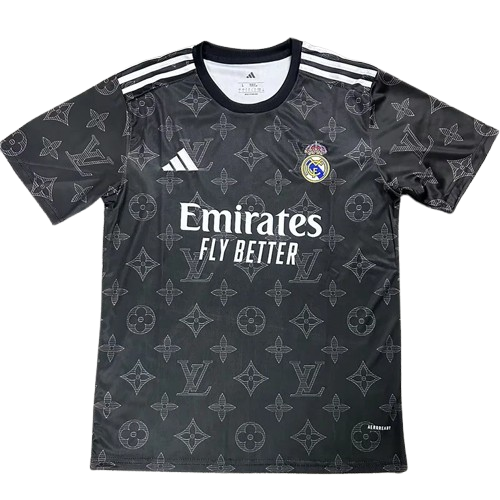 25-26 Real Madrid Black Special Edition Training Shirt