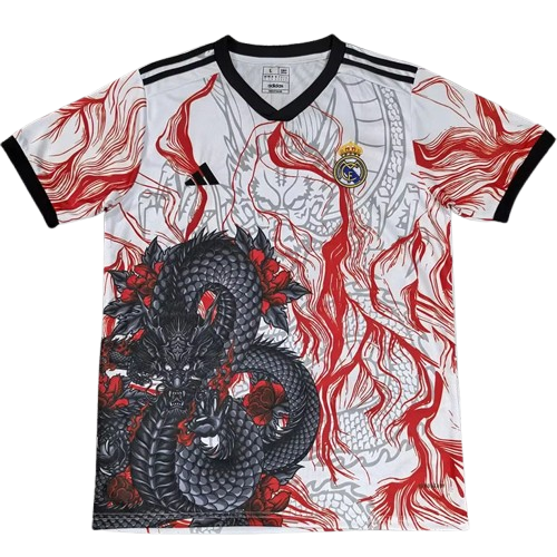 25-26 Real Madrid Red Special Edition Training Shirt